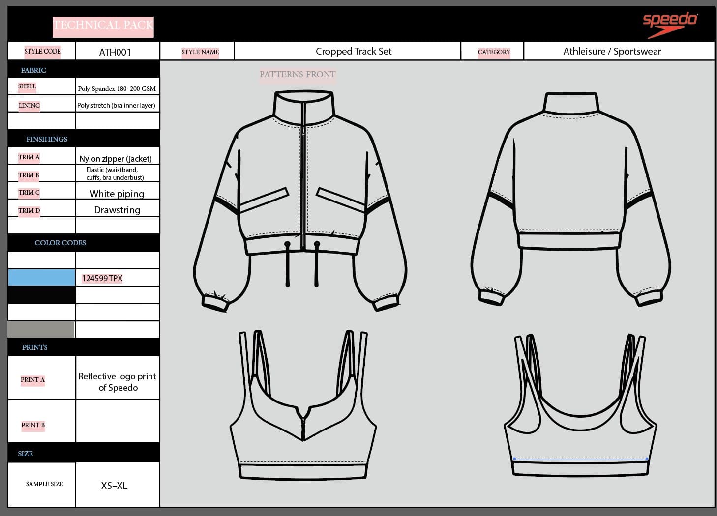 Fashion tech pack page